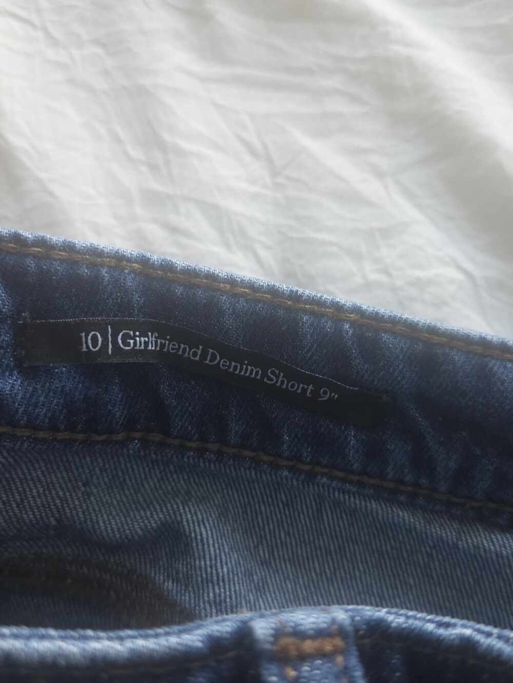 Talbots Dark Blue Denim Jean Shorts - Picture 3 of 5